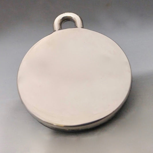 Large Double-Sided Blank Stainless Steel Pet ID Tag