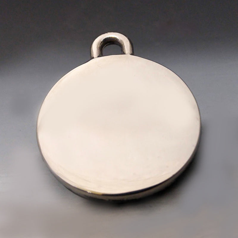 Stainless Steel Double Sided Cat ID Tag