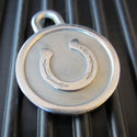 Small Stainless Steel Horseshoe Pet ID Tag
