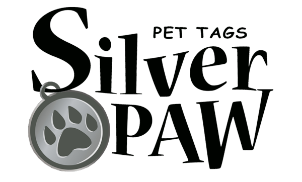 Silver Paw Pet Tags