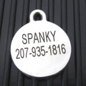 Stainless Steel Double Sided Cat ID Tag