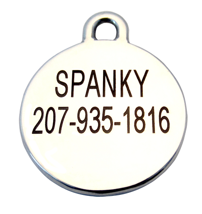 Engraved ID Tags for Dogs – Sam and Dot