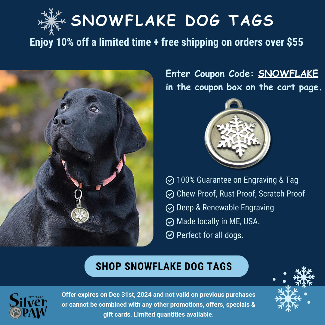 Snowflake Dog Tags